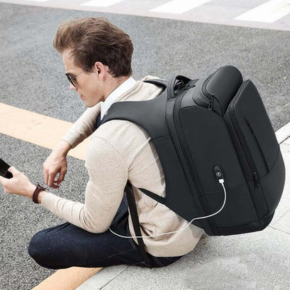 Business Travel Bag PVC Waterproof Backpack