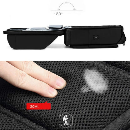 Business Travel Bag PVC Waterproof Backpack