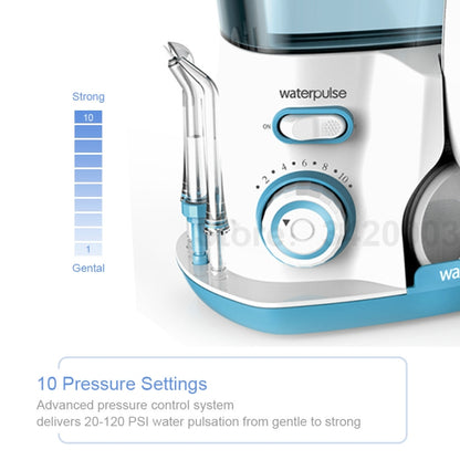 Waterpulse V300 800ml Oral Irrigator Dental Flosser Oral Hygiene Water Flossing Cleaner, US, UK, EU