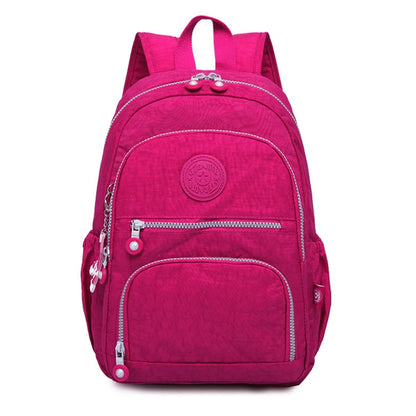 Backpacks School Backpack for Teenage Girls Female Laptop Bagpack Travel Bag, 27X13X37cm, 31X14X42cm