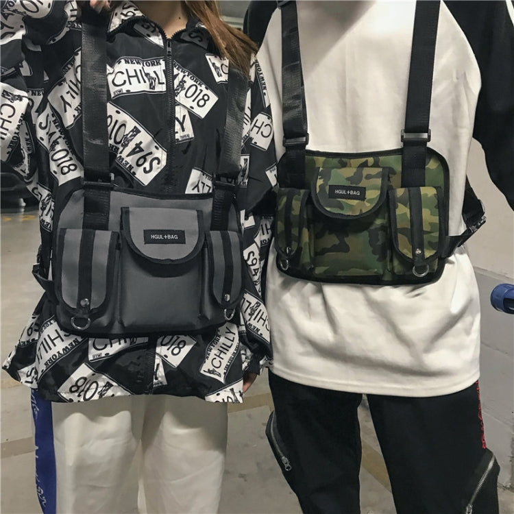 Casual Sports Backpack Contrast Color Men and Women Student Bag