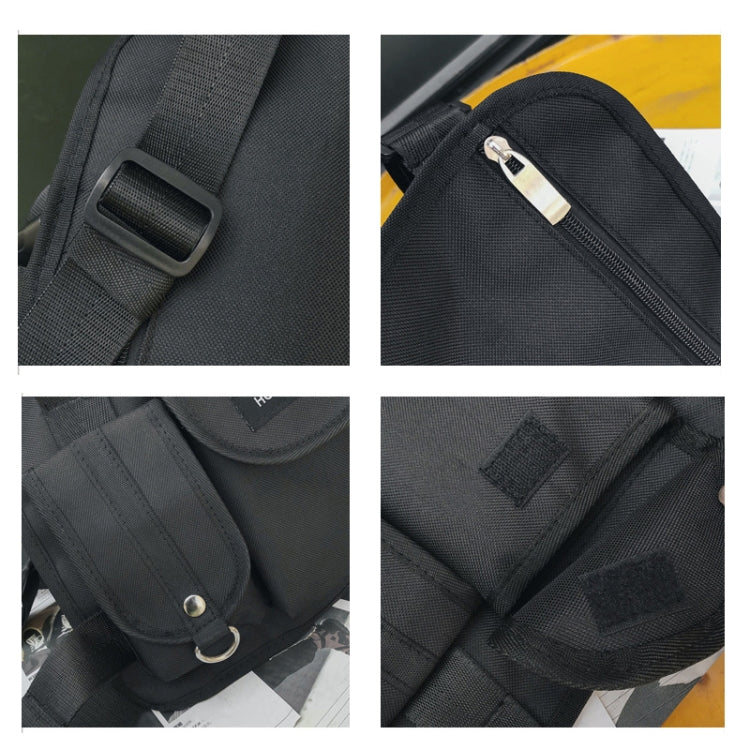 Casual Sports Backpack Contrast Color Men and Women Student Bag