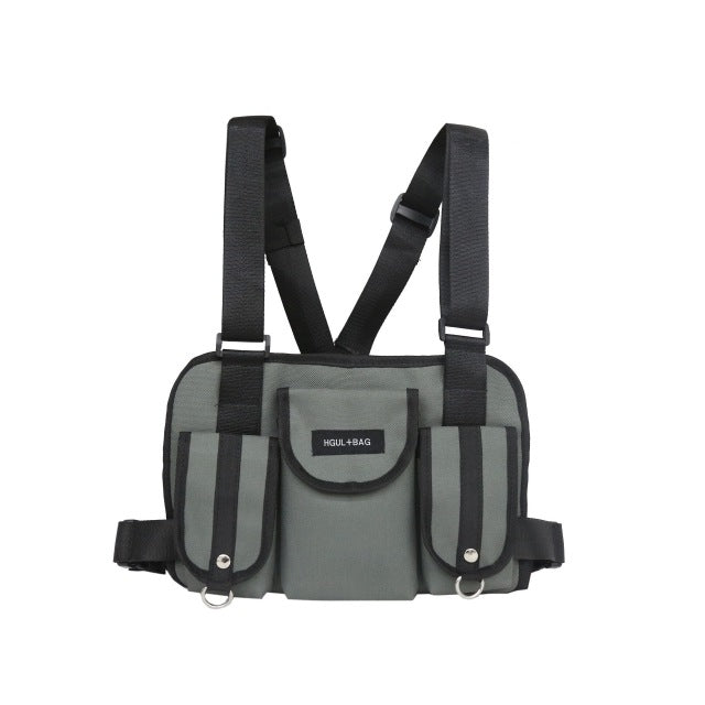 Casual Sports Backpack Contrast Color Men and Women Student Bag