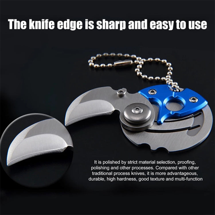 Portable Mini Folding Blade Knife Pocket Small Outdoor Military Survival Knifes Keychain Multitool Self Defense