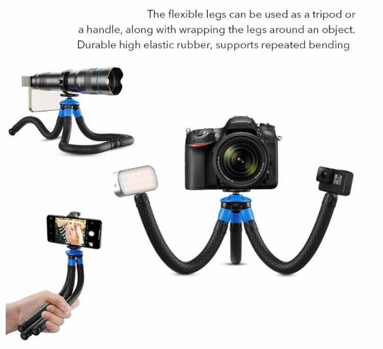 APEXEL APL-JJ07 Portable Hose Octopus Mini Mobile Phone Gopro Camera Selfie Live Stand