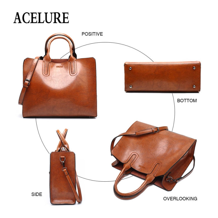 Leather Handbags Big Women Bag Casual Female Bags Trunk Tote Shoulder Bag Ladies Large Bolsos, Green, Blue, Coffee, Burgundy, Pink, Gray, Brown, Black