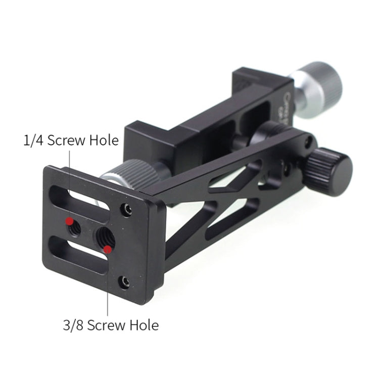 CP-3 Rotating All Metal Tripod Fixing Clip Mobile Phone Live Brackt for 4.5-7.3 inch Phones