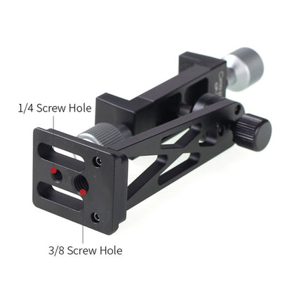 CP-3 Rotating All Metal Tripod Fixing Clip Mobile Phone Live Brackt for 4.5-7.3 inch Phones