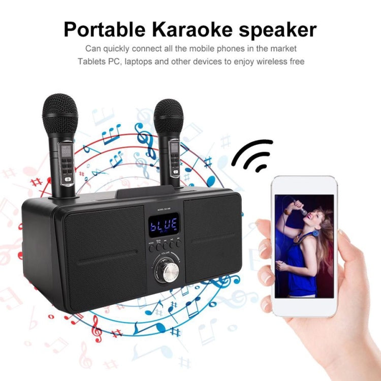 SDRD SD309 Wireless Microphone Bluetooth Audio All-In-One Machine