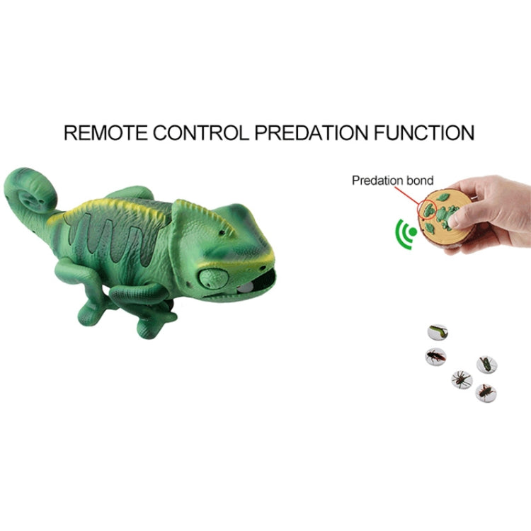 8888 Children Electric Infrared Remote Control Crawling Chameleon Colorful Breathing Light Tricky Toy, Chameleon