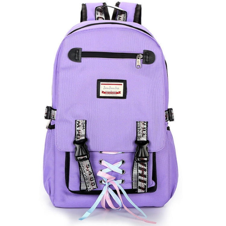 Sports and Leisure USB Charging Anti-Theft Backpack, Girl Pink, Girl Black, Girl Green, Girl Purple, Yellow, Black, Pink, green, Purple