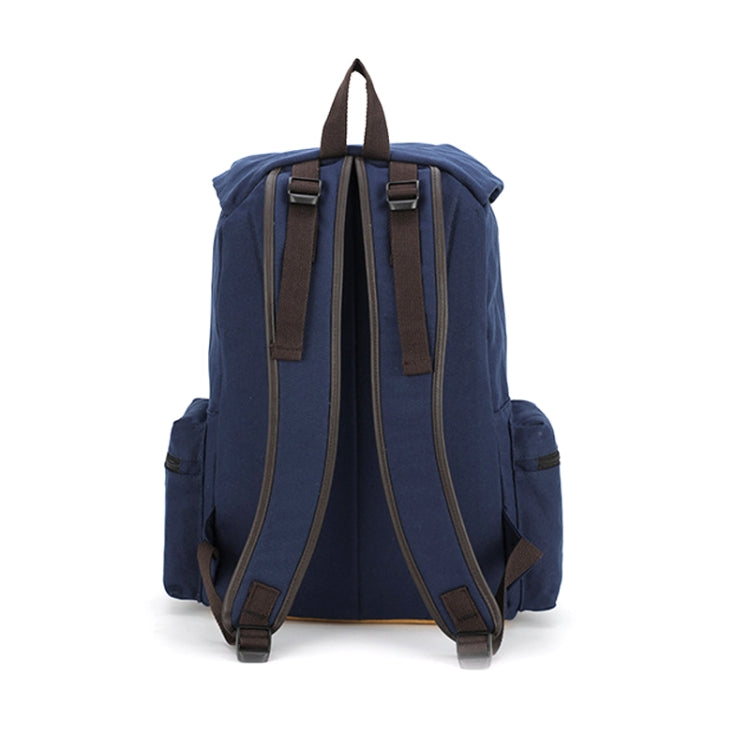 B0031 Mori Color Matching Backpack Wear-Resistant And Scratch-Resistant Computer Bag, Black, Sapphire, Coffee, Khaki