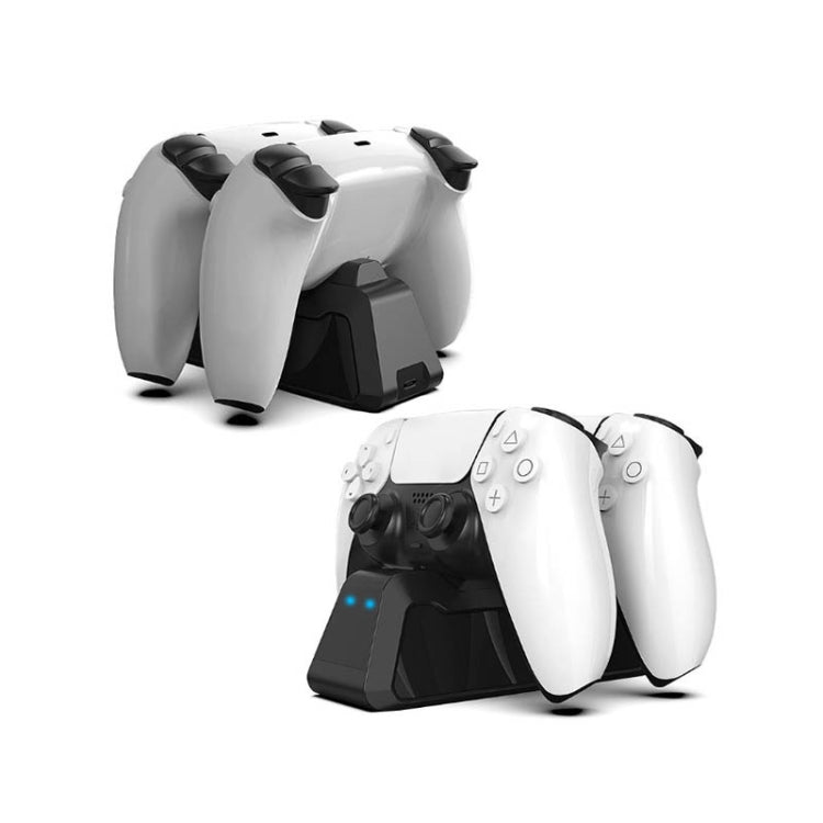 Controller Charger Game Controller Dual Charger For PS5, Black, White