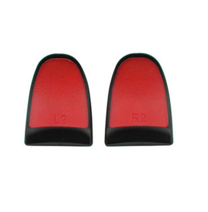 2 Pairs Gamepad Extended Buttons L2R2 Buttons Suitable For PS4, Red, Blue, Black, Gray