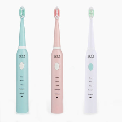 DELIPU Electric Toothbrush Rechargeable Sonic 5-Speed Adjustment Children Adult Household Waterproof Soft Hair Whitening Toothbrush, USB Charging Cable  (Blue), USB Charging Cable (Pink), USB Charging Cable (White), USB Charging Stand (Blue)