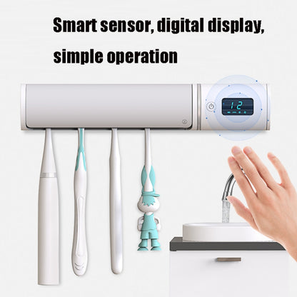 YZZ-XX01 Intelligent Sensor Toothbrush Sterilizer Automatically Turns On UVC Ultraviolet Sterilization Toothbrush Sterilization Box