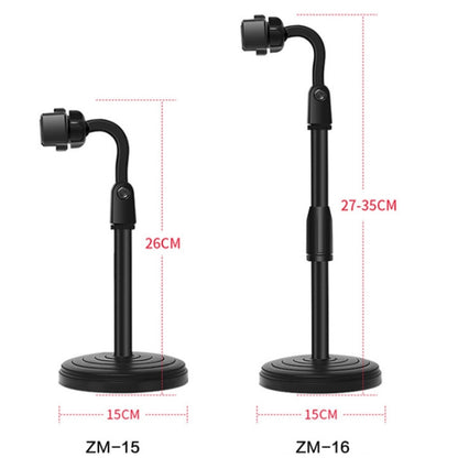 2 PCS Mobile Phone Multifunctional Live Broadcast Lifting Bracket Desktop Universal Bracket, ZM-15, ZM-16, ZM-17, ZM-17C