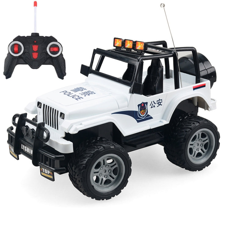 Electric Children Four-Way Remote Control Car Toy Model Toy, 1:18, Red SUV 6061