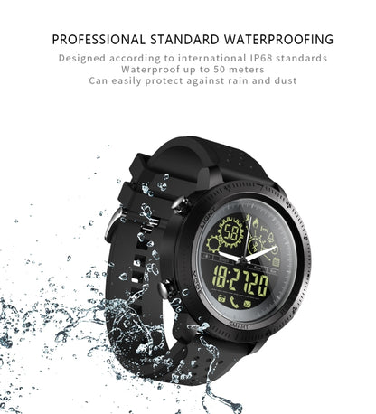 NX02 Sport Smartwatch IP67 Waterproof Support Tracker Calories Pedometer Smartwatch Stopwatch Call SMS Reminder