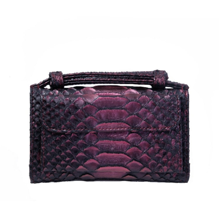 Ladies Snake Texture Print Clutch Bag Long Crossbody Bag With Chain, 10# Blue, 6# Two-color Purple, 9# Two-color Gray, 11# Copper Color, 13# Two-color Green, 18# Nude Pink, 3# Silver Gray, 14# Purple, 4# Dark Gold