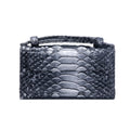 Ladies Snake Texture Print Clutch Bag Long Crossbody Bag With Chain, 10# Blue, 6# Two-color Purple, 9# Two-color Gray, 11# Copper Color, 13# Two-color Green, 18# Nude Pink, 3# Silver Gray, 14# Purple, 4# Dark Gold