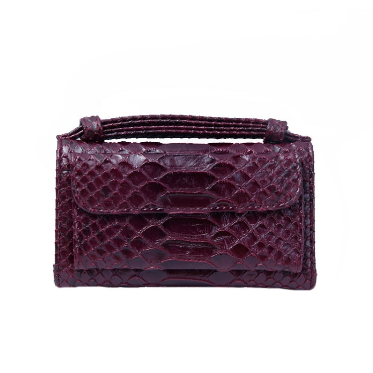 Ladies Snake Texture Print Clutch Bag Long Crossbody Bag With Chain, 10# Blue, 6# Two-color Purple, 9# Two-color Gray, 11# Copper Color, 13# Two-color Green, 18# Nude Pink, 3# Silver Gray, 14# Purple, 4# Dark Gold