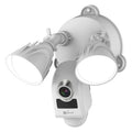 LC1C Garden Lamp Floodlight Camera Outdoor Home Monitor Night Vision Waterproof Family Surveillance Camera, CN Plug, LC1C
