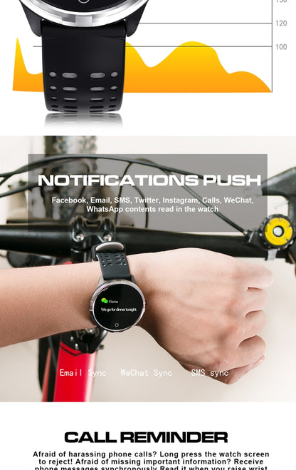 X7 Smart Watch IP68 Waterproof Men Sports Smartwatch Android Bluetooth Watch Support Heart Rate / Call Reminder / Pedometer / Sleep Monitoring / Tracker