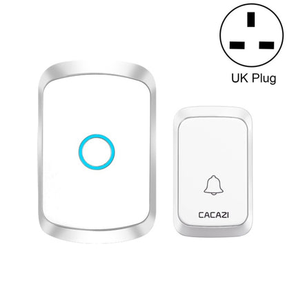 CACAZI A50 1 For 1 Wireless Music Doorbell without Battery, US Plug, EU Plug, UK Plug