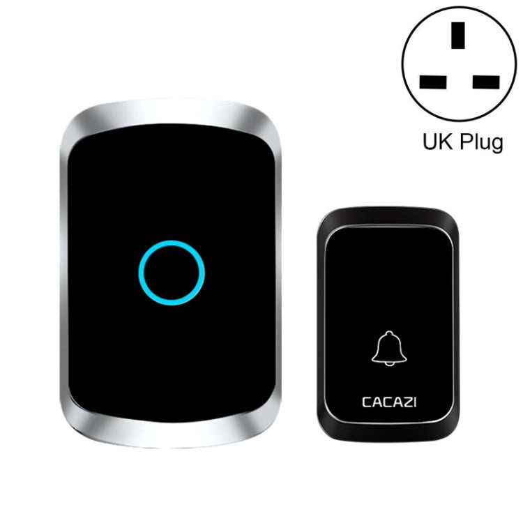 CACAZI A50 1 For 1 Wireless Music Doorbell without Battery, US Plug, EU Plug, UK Plug