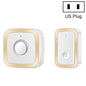 CACAZI A58 Smart Wireless Doorbell without Battery, US Plug, EU Plug, UK Plug