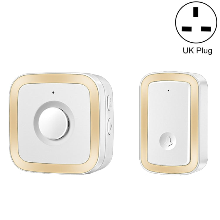 CACAZI A58 Smart Wireless Doorbell without Battery, US Plug, EU Plug, UK Plug