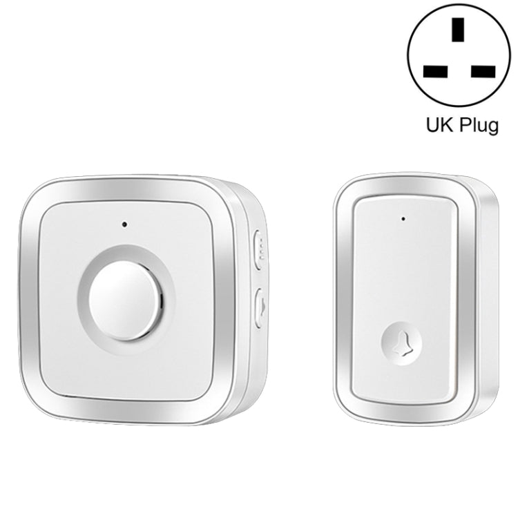 CACAZI A58 Smart Wireless Doorbell without Battery, US Plug, EU Plug, UK Plug