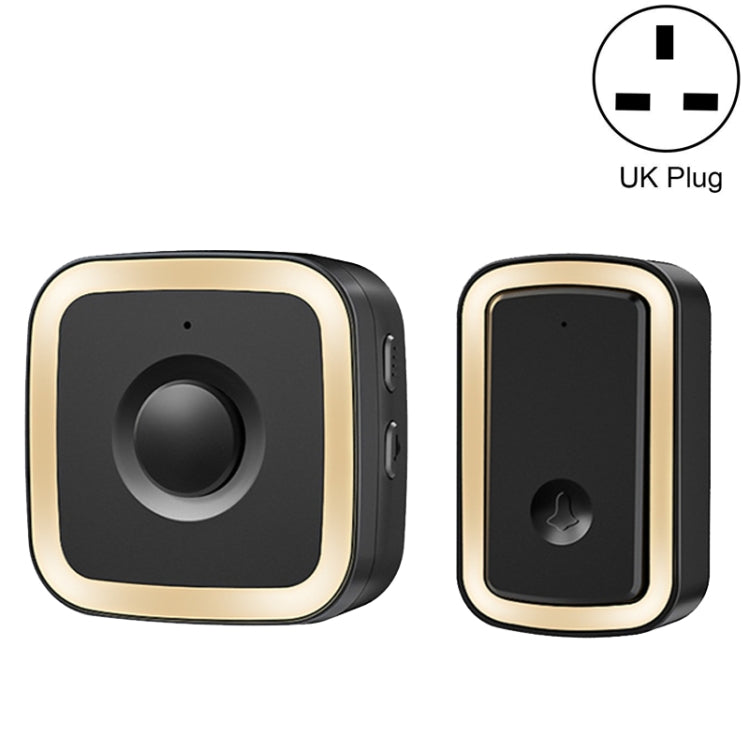 CACAZI A58 Smart Wireless Doorbell without Battery, US Plug, EU Plug, UK Plug