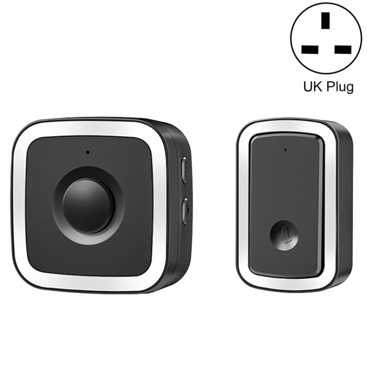 CACAZI A58 Smart Wireless Doorbell without Battery, US Plug, EU Plug, UK Plug