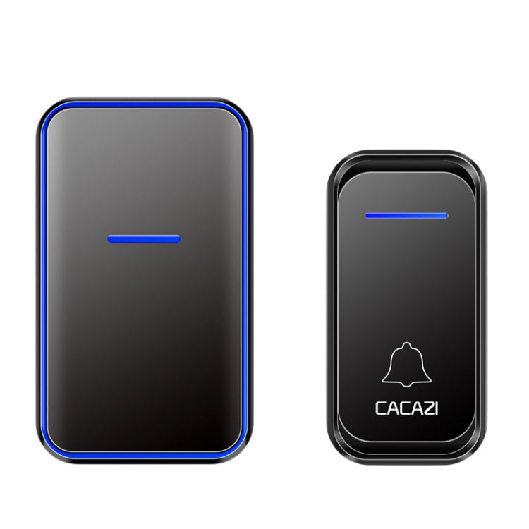 CACAZI Home Smart Digital Wireless Doorbell Remote Electronic Doorbell Elderly Pager, US Plug, EU Plug, AU Plug, UK Plug