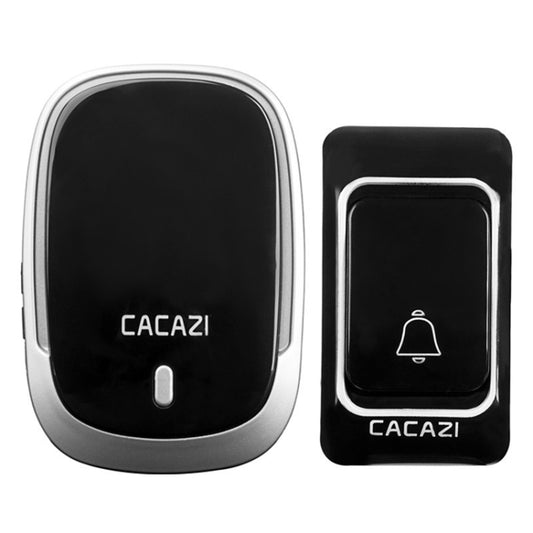 CACAZI Smart Waterproof Music Wireless Doorbell Multifunctional Pager, US Plug, EU Plug, UK Plug