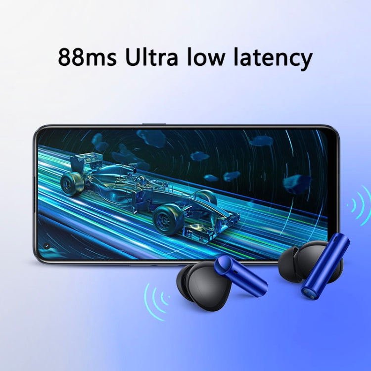 Realme In-Ear Active Noise Reduction Sports Wireless Bluetooth Earphones, Realme Buds Air 3 (Blue)