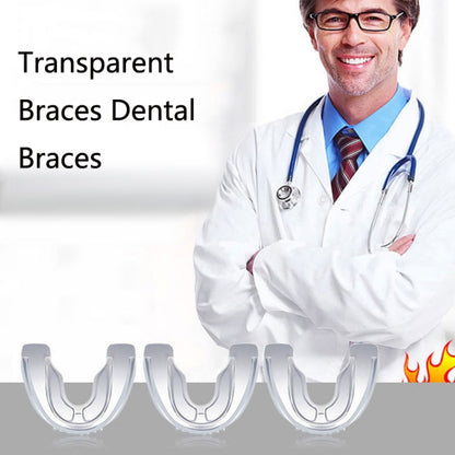 Transparent Braces Dental Braces Boxing Sports Mouth Guard Braces, First Stage, Second Stage, Third Stage