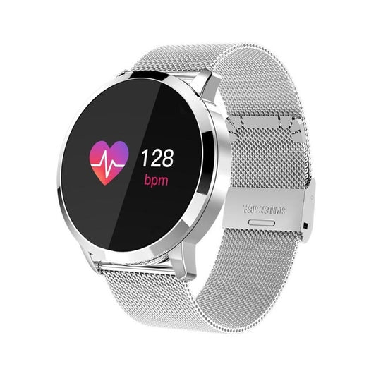 Q8 OLED Color Screen Fashion Smart Watch  IP67 Waterproof, Support Heart Rate Monitor / Blood Pressure Oxygen / Fitness Tracker