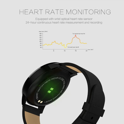 Q8 OLED Color Screen Fashion Smart Watch  IP67 Waterproof, Support Heart Rate Monitor / Blood Pressure Oxygen / Fitness Tracker