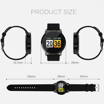 Q8 OLED Color Screen Fashion Smart Watch  IP67 Waterproof, Support Heart Rate Monitor / Blood Pressure Oxygen / Fitness Tracker