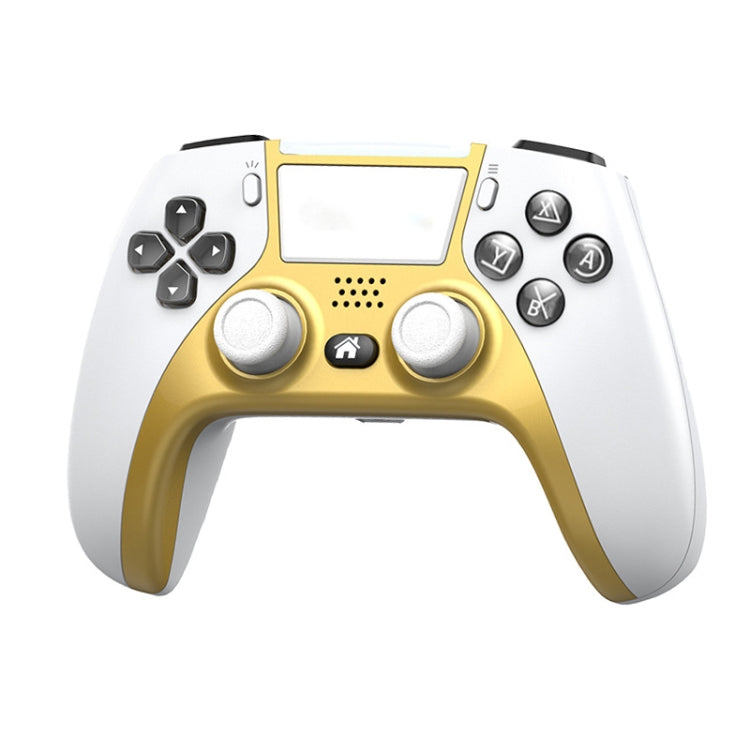 Bluetooth Wireless Six-Axis Programmable Dual-Vibration Gamepad For PS4, Red, Gold, Blue