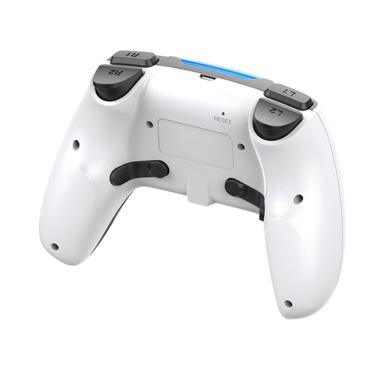 Bluetooth Wireless Six-Axis Programmable Dual-Vibration Gamepad For PS4, Red, Gold, Blue