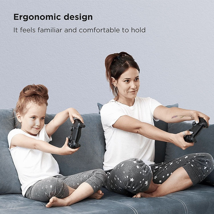 Bluetooth Wireless Six-Axis Programmable Dual-Vibration Gamepad For PS4, Red, Gold, Blue