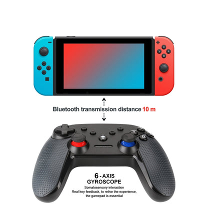 Bluetooth Wireless Gamepad  Built-In Dual Motors With TURBO Function Suitable For Switch Pro, MB-S804