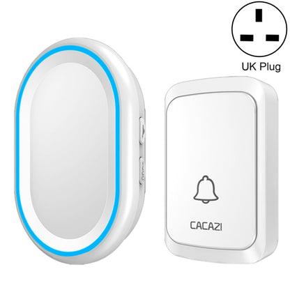 CACAZI A80 1 For 1 Wireless Music Doorbell without Battery, US Plug, EU Plug, UK Plug