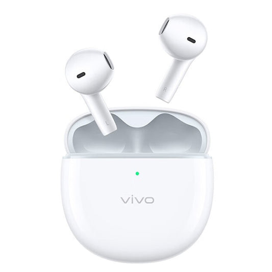 vivo TWS Air Half In-Ear Wireless Dual Microphone AI Call Noise Reduction Bluetooth Earphones, vivo TWS Air (White), vivo TWS Air (Blue)