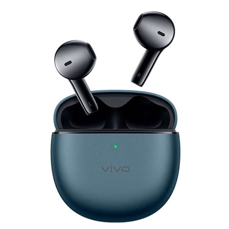 vivo TWS Air Half In-Ear Wireless Dual Microphone AI Call Noise Reduction Bluetooth Earphones, vivo TWS Air (White), vivo TWS Air (Blue)