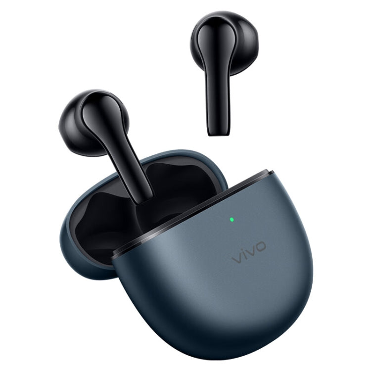 vivo TWS Air Half In-Ear Wireless Dual Microphone AI Call Noise Reduction Bluetooth Earphones, vivo TWS Air (White), vivo TWS Air (Blue)
